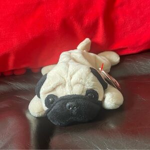 Pugsley the pug beanie baby